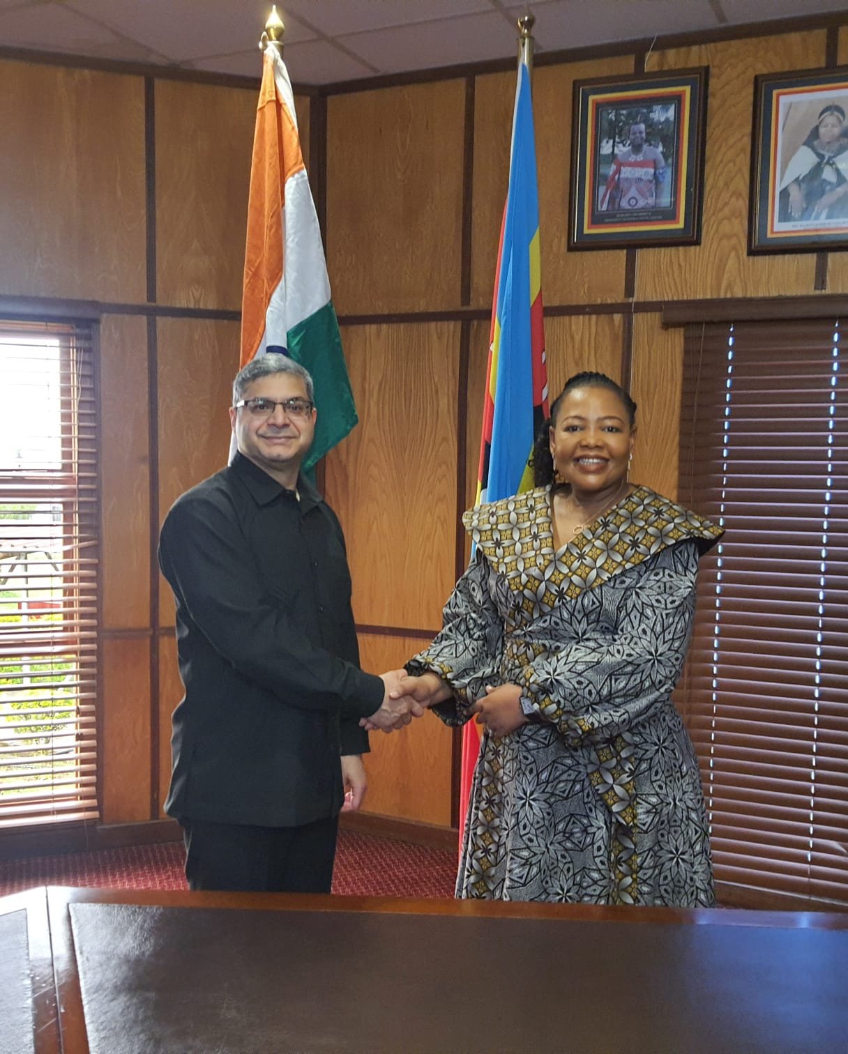 2nd Foreign Office Consultations between India and Eswatini held in Mbabane on 19 Februrary 2024