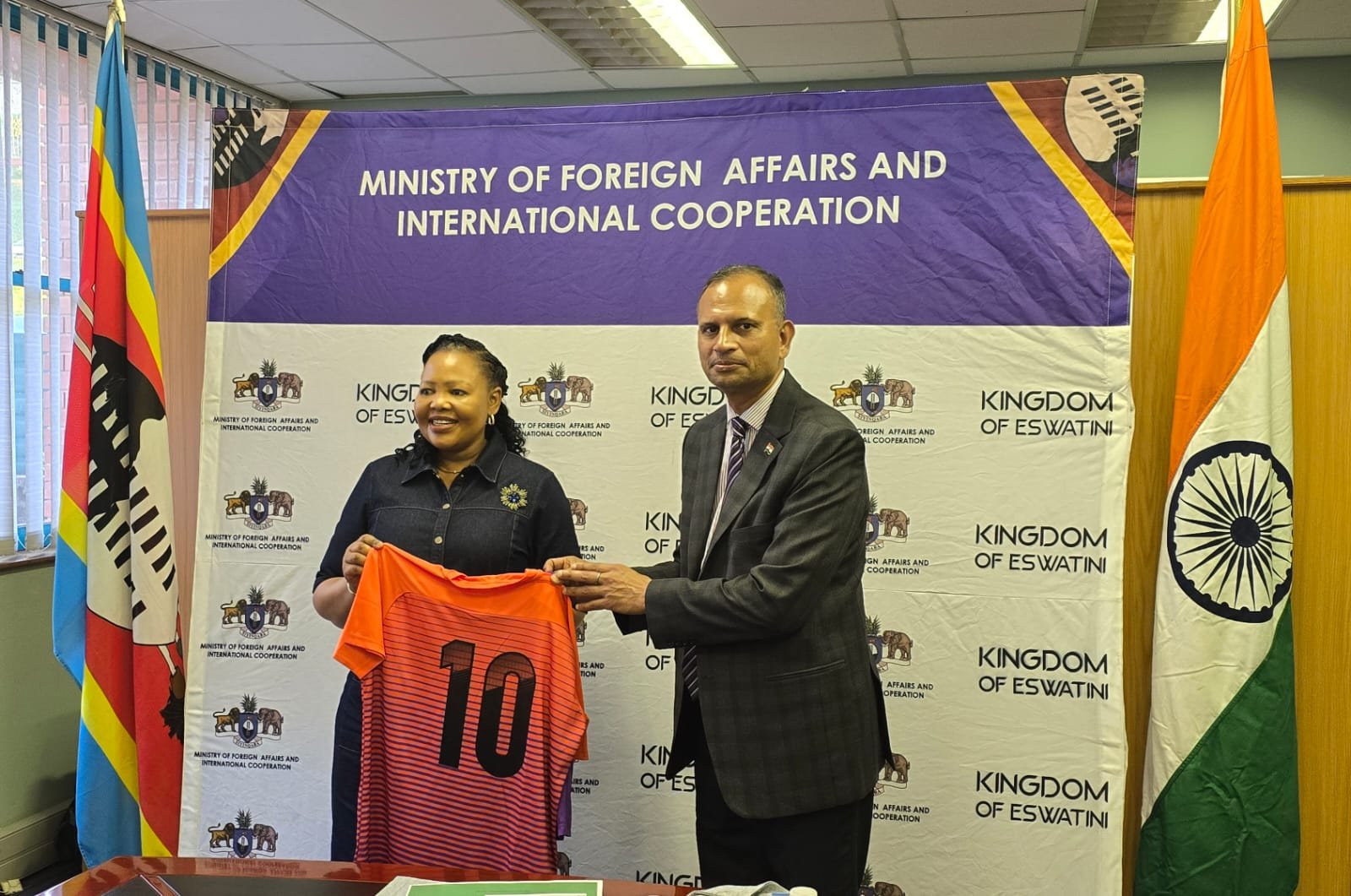 Gifting of sports items for SACU/SADC Intra-Regional Games