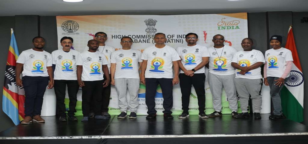 The High Commission celebrated 10th International  Day of Yoga on 21.06.2024.